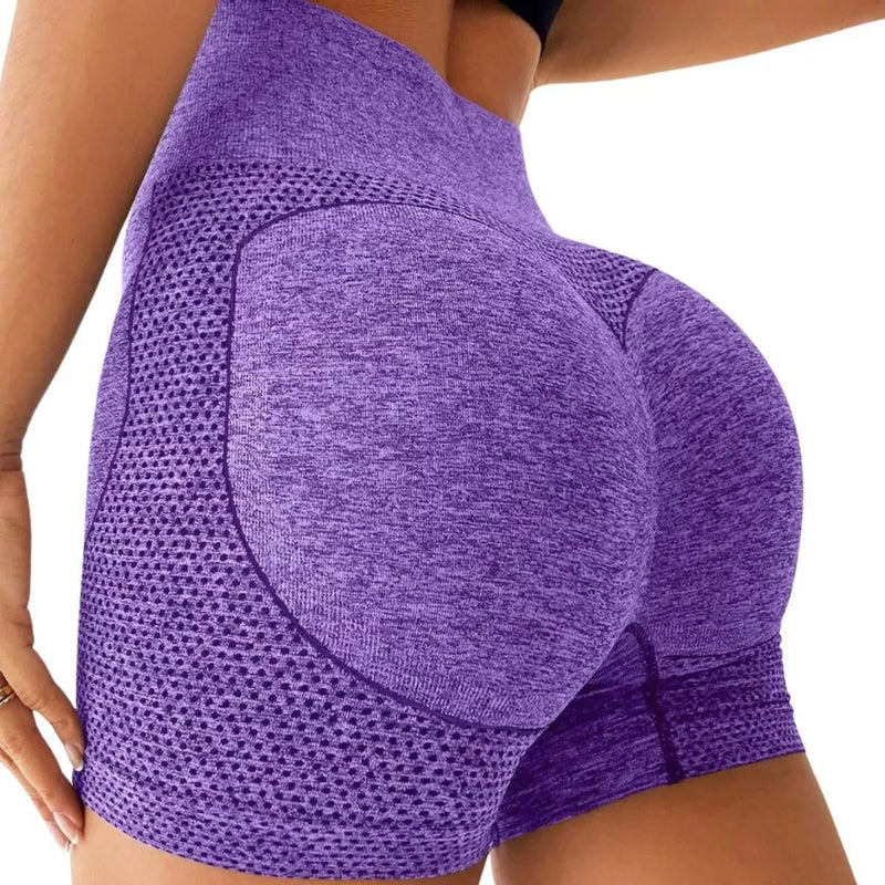 Short Feminino Empina Bumbum Roxo