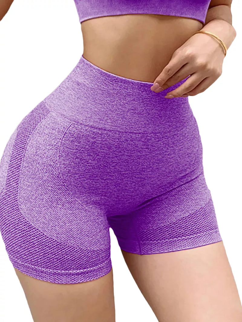 Short Feminino Empina Bumbum Roxo