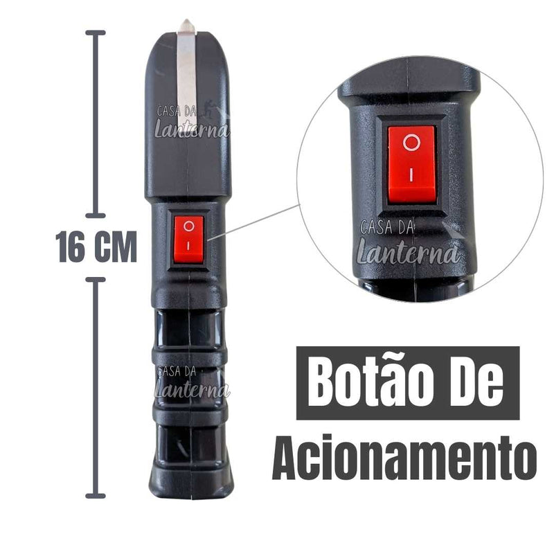 Máquina Taser 928 Type C com Lanterna Led