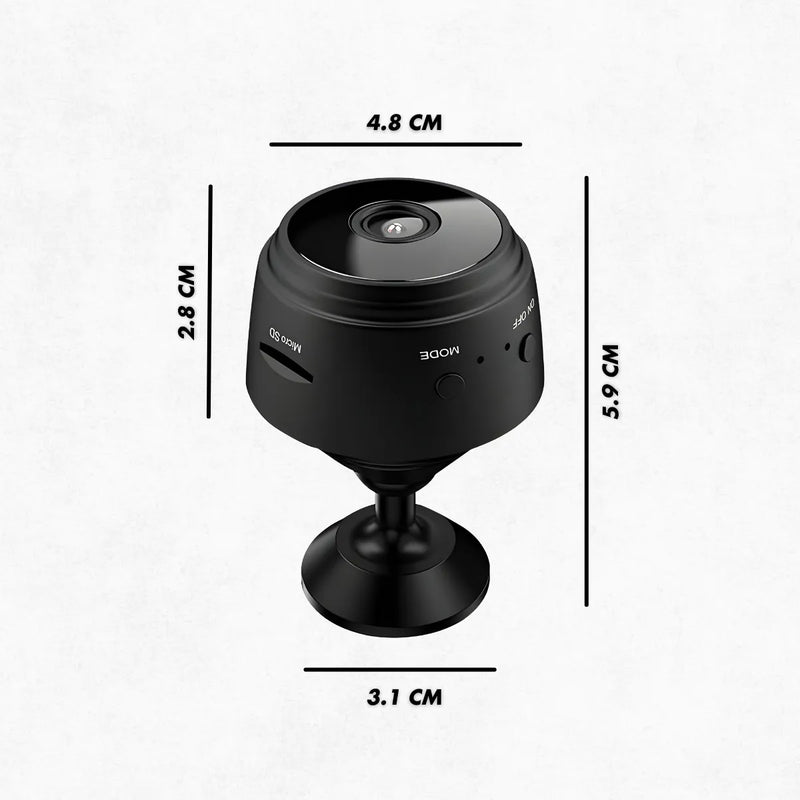 Mini Câmera de Segurança Wi-Fi A9 com Visão Noturna
