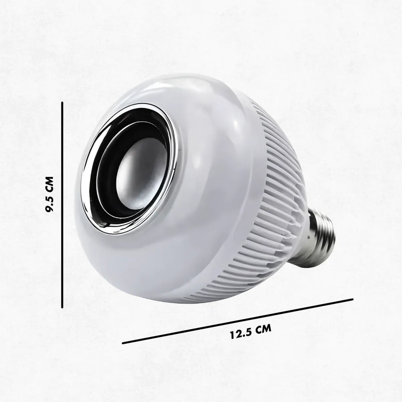 Lâmpada Musical LED RGB com Bluetooth e Controle