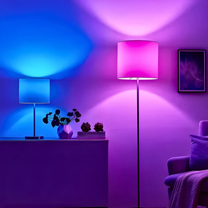 Lâmpada Musical LED RGB com Bluetooth e Controle