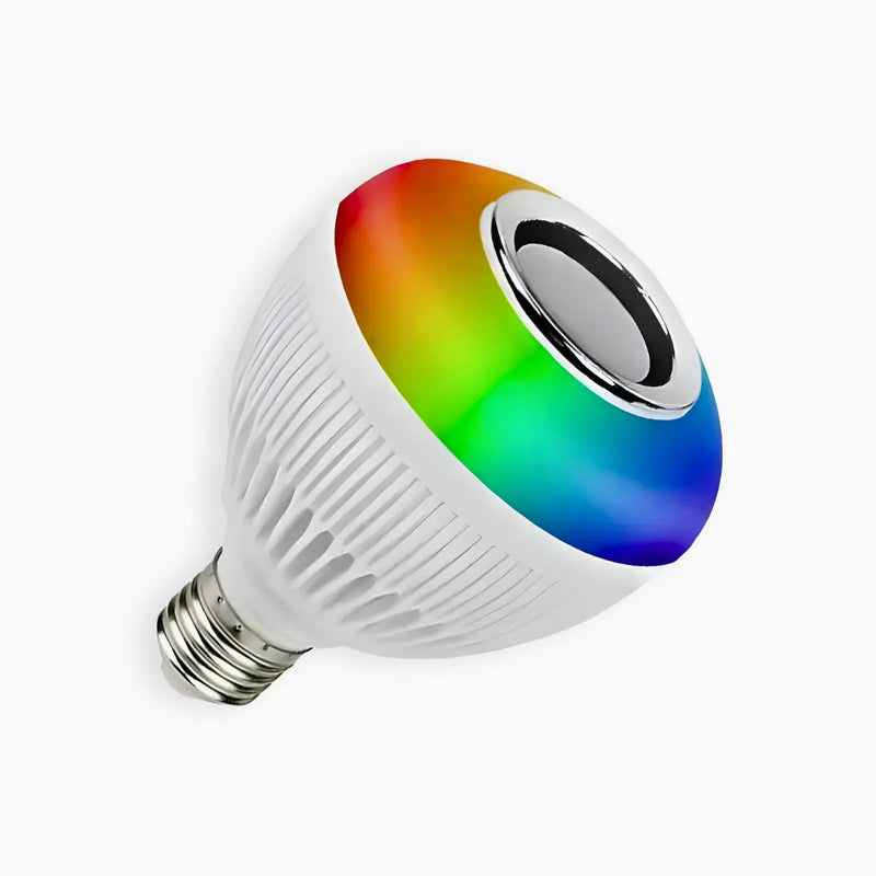 Lâmpada Musical LED RGB com Bluetooth e Controle