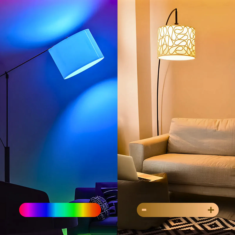 Lâmpada Musical LED RGB com Bluetooth e Controle