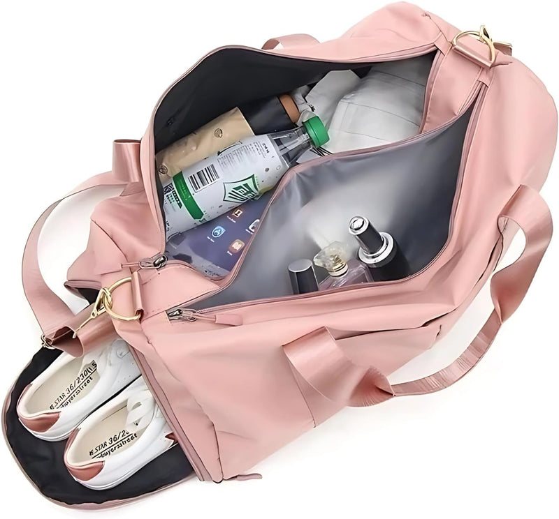 Bolsa Mala Feminina Academia Esportiva Rosa