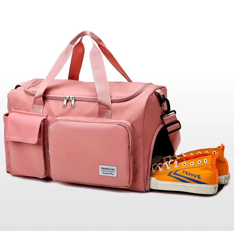 Bolsa Mala Feminina Academia Esportiva Rosa