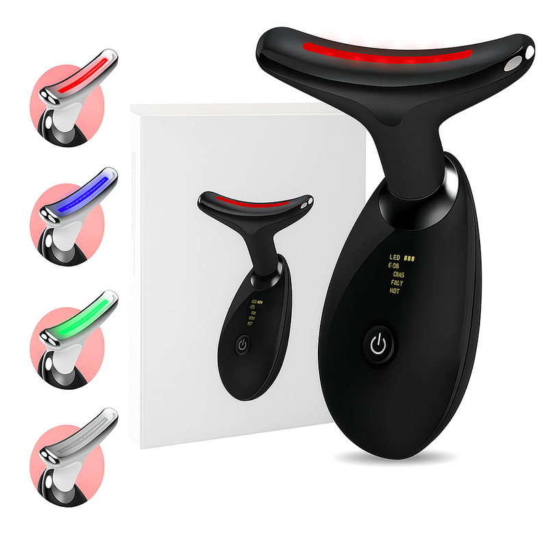 Aparelho Tratamento Massageador Facial Led Lift Fototerapia
