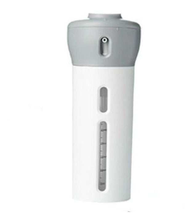 Dispenser 4 em 1 Viagem Pote Shampoo Sabonete Condicionador