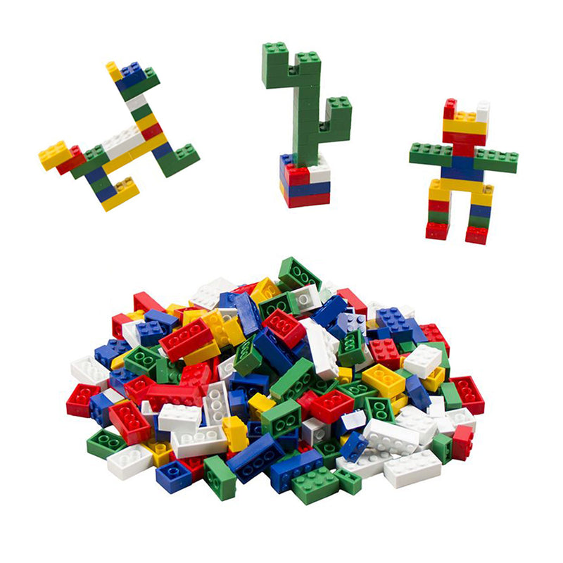 Brinquedo De Montar Interativo Plastico Blocos Infantil Coloridos