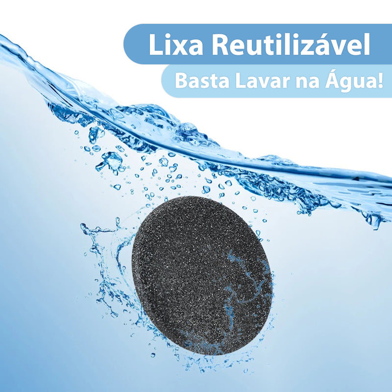 Lixa Pés Elétrico Removedor De Calos Portátil USB