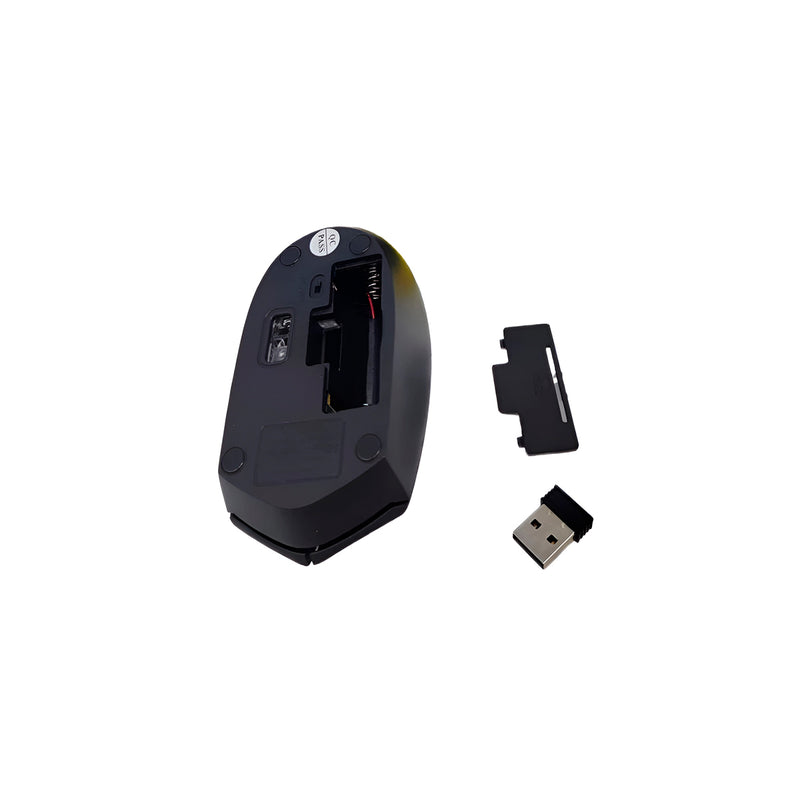 Mouse Óptico Sem Fio Bluetooth Portátil USB Wireless