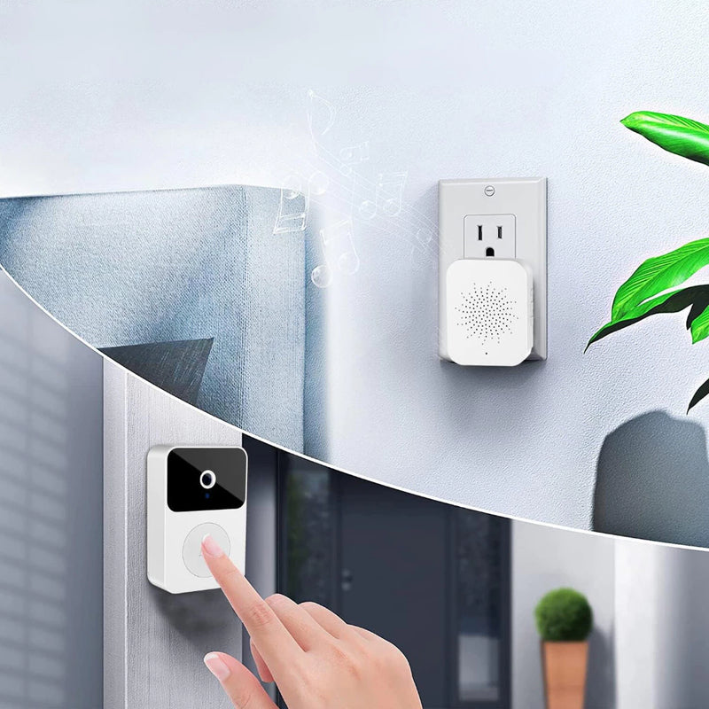 Campainha com Câmera HD 24h – Wi-Fi Visão Noturna