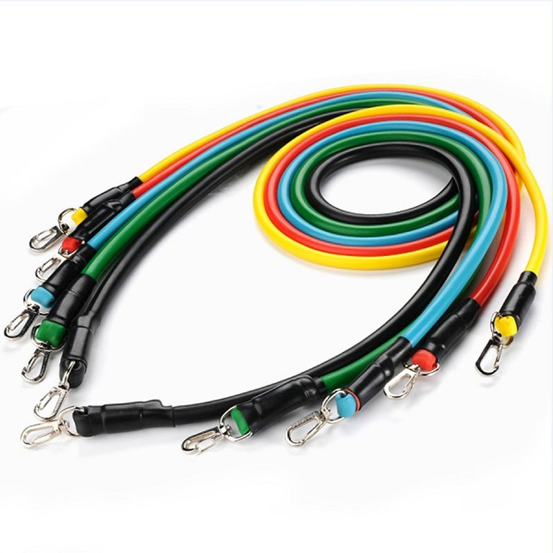 Kit Extensor Elástico 11 Peças – Treine em Casa com Qualidade