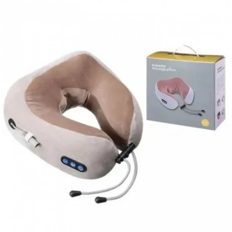 Almofada Massageadora de Pescoço Cervical Relax Comfort