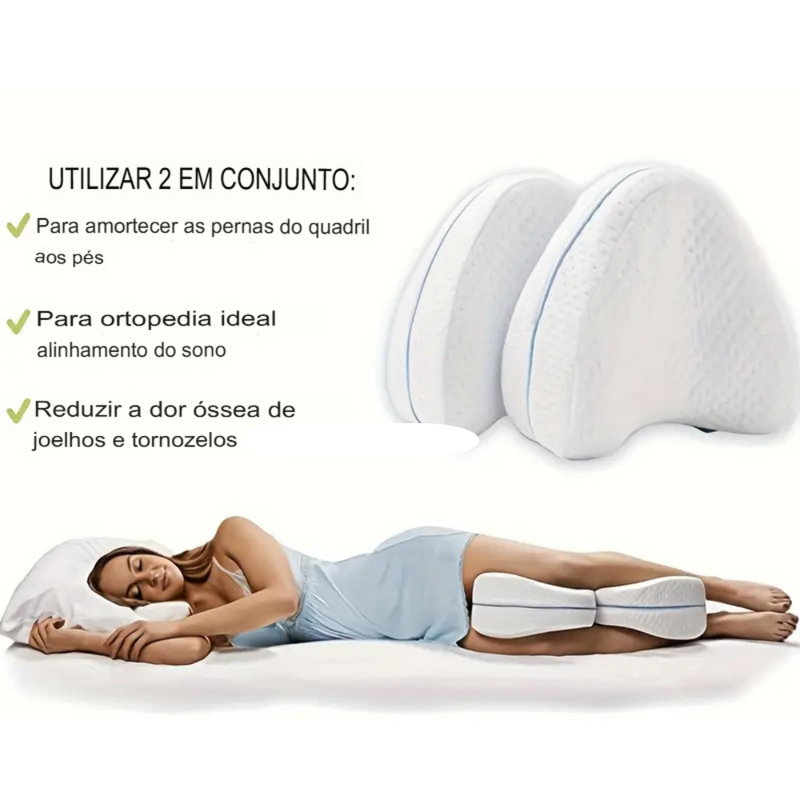 Almofada Ortopédica em Gel para Dor na Coluna