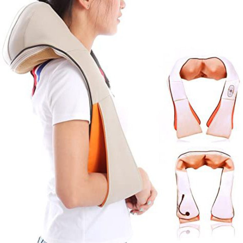 Aparelho Colete Massageador Pescoço Shiatsu