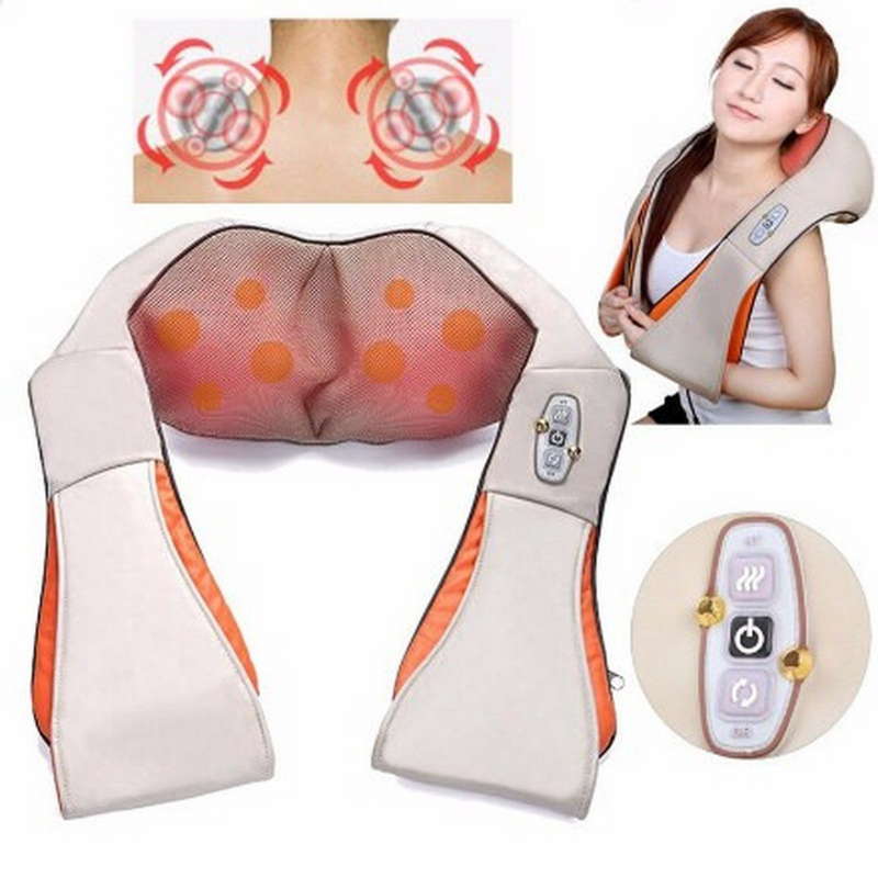 Aparelho Colete Massageador Pescoço Shiatsu