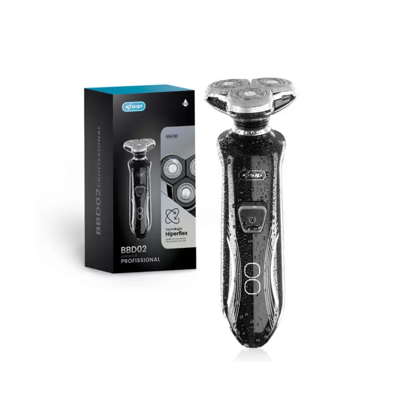 Barbeador Profissional Sem Fio Tecnologia Hiperflex