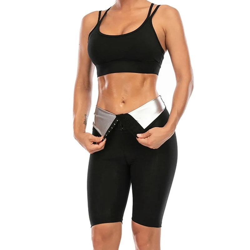 Bermuda Legging Efeito Sauna Shaper