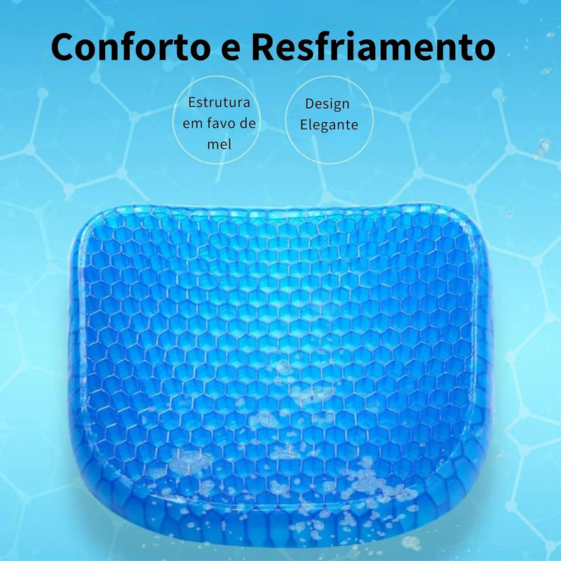 Almofada Ortopédica em Gel – Conforto e Alívio da Pressão