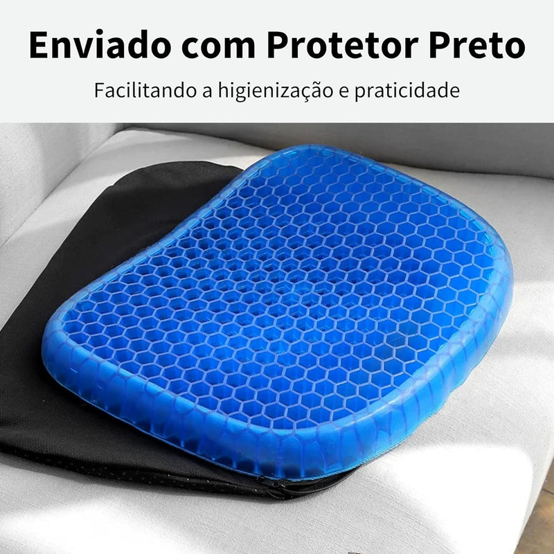 Almofada Ortopédica em Gel – Conforto e Alívio da Pressão