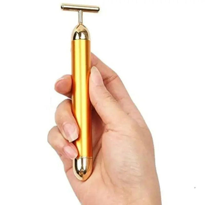 Massageador Facial Elétrico Portátil Gold
