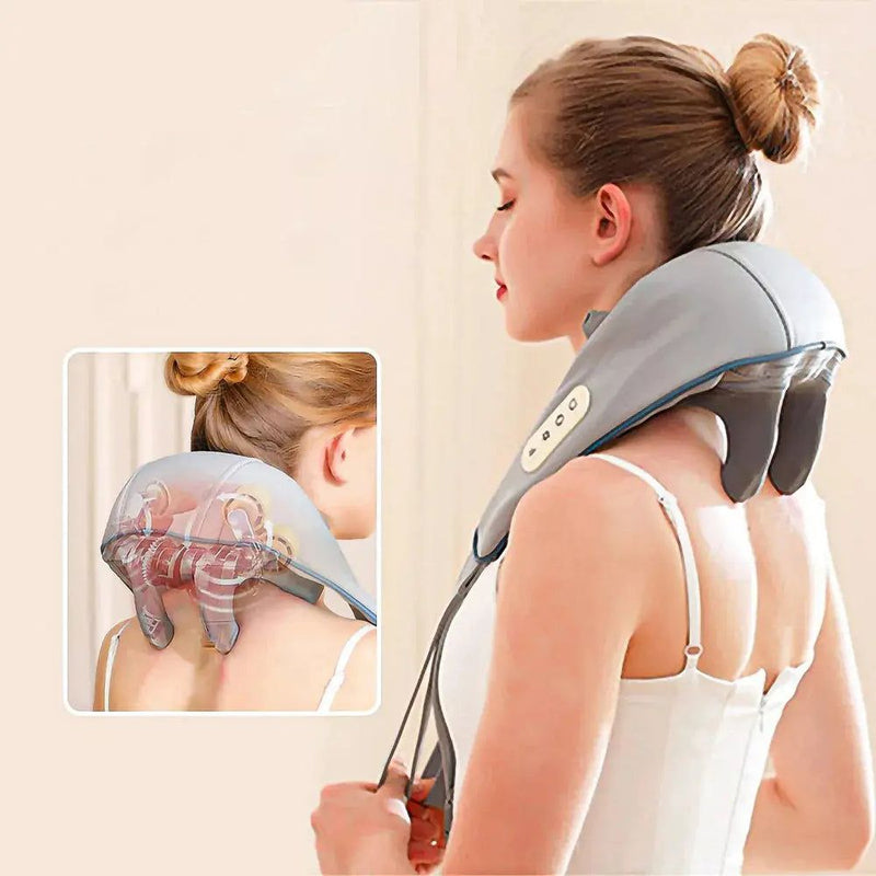 Massageador de Pescoço Terapêutico Portátil