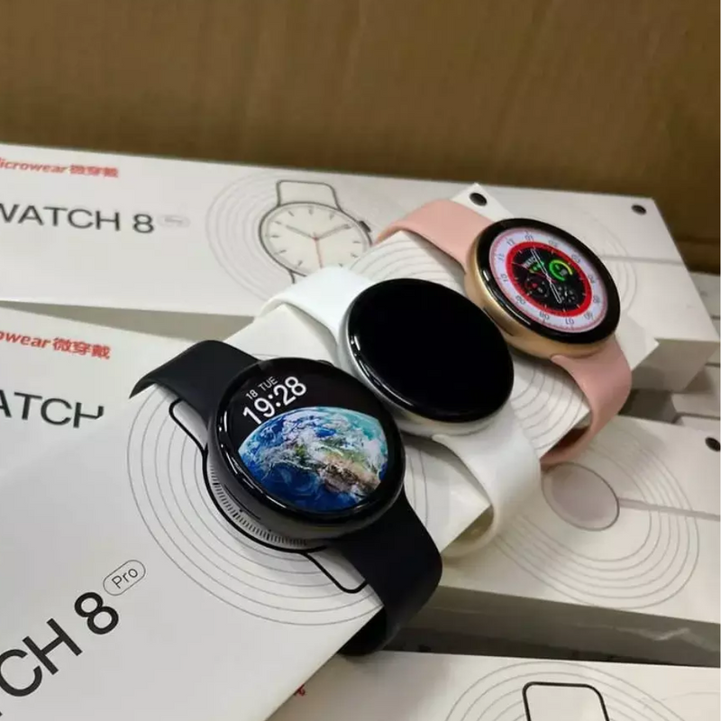 Smartwatch W8P Pro Série 8 NFC, Chamadas e Saúde 24h