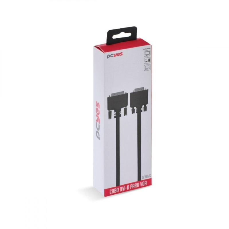 Cabo Dvi-I Para Vga Macho 2M - Pdvm15-2 Pcyes