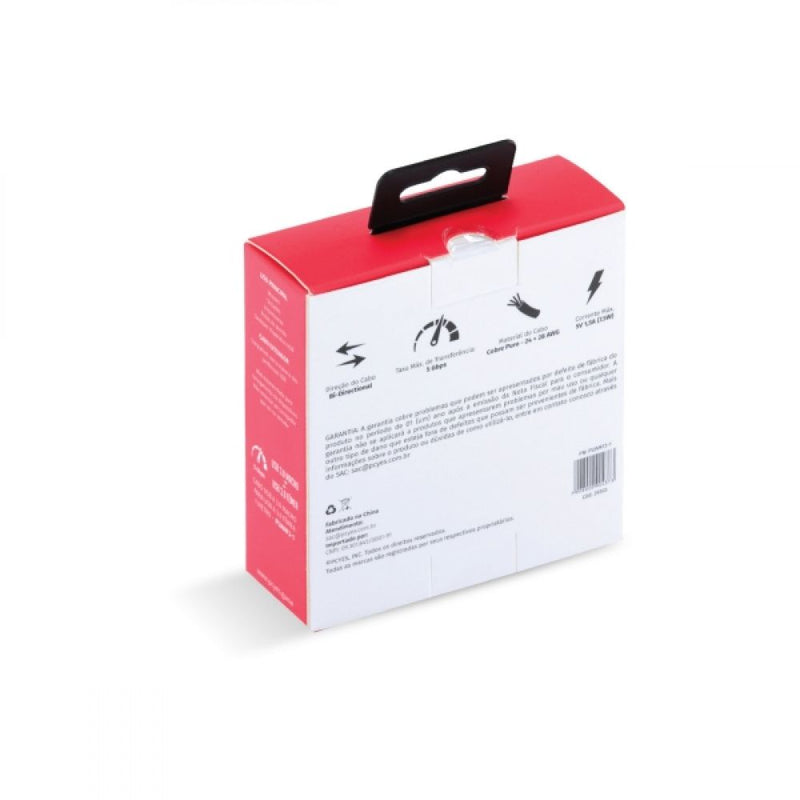 Cabo Extensor Usb A 3.0 M P/ F 1M - Puamf3-1 Pcyes