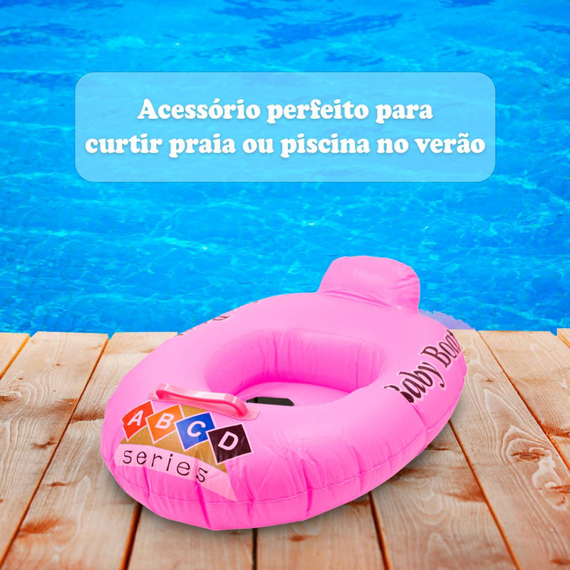 Boia Infantil Inflável Tipo Bote – Criança 1 a 3 Anos
