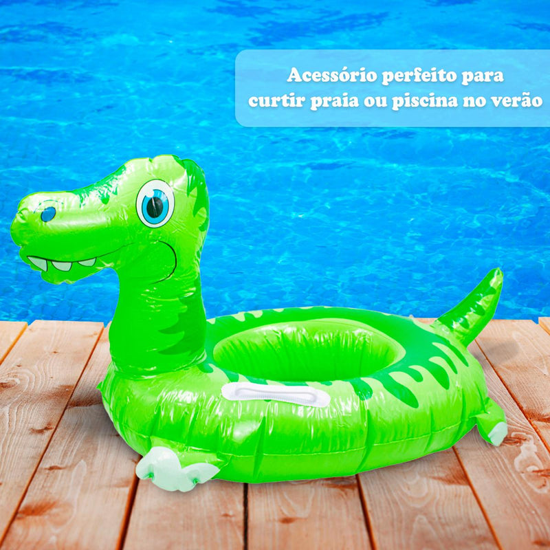 Boia Infantil Dinossauro Inflável – Piscina e Praia 1 a 3 Anos