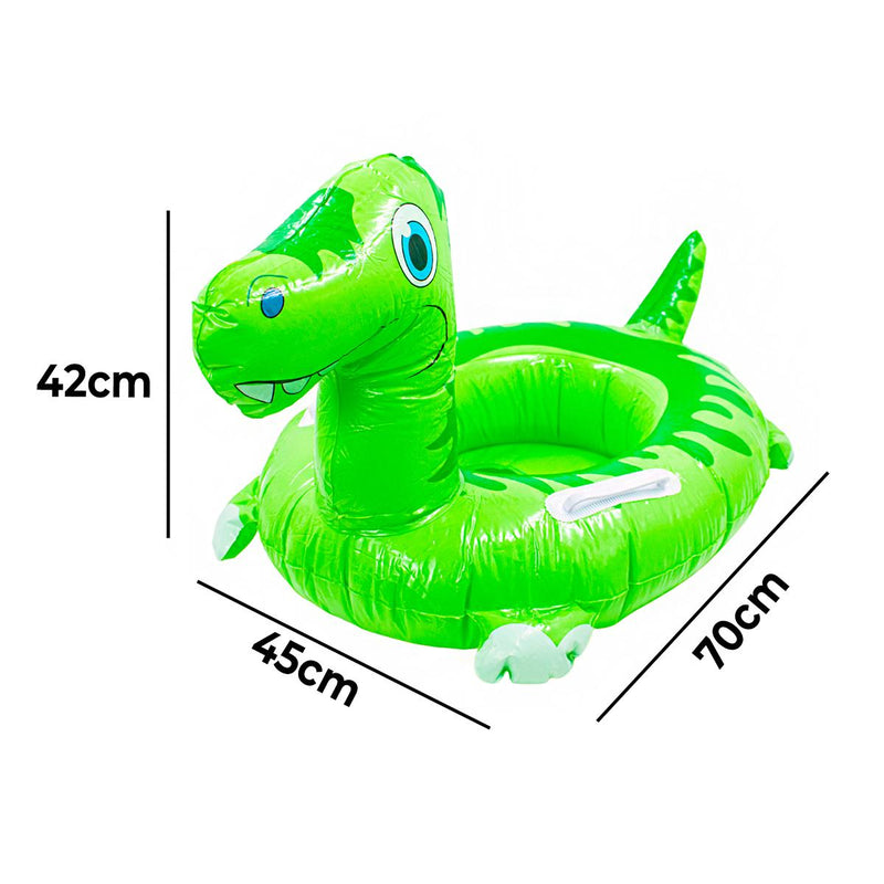 Boia Infantil Dinossauro Inflável – Piscina e Praia 1 a 3 Anos