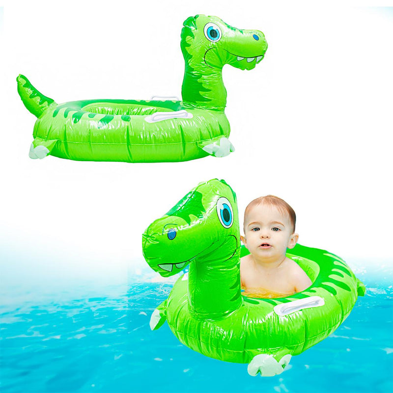 Boia Infantil Dinossauro Inflável – Piscina e Praia 1 a 3 Anos