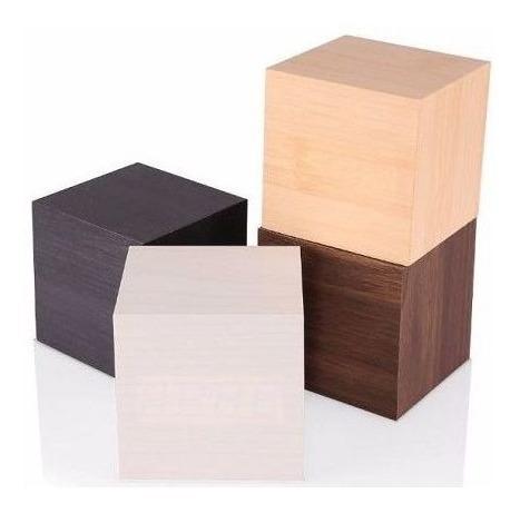 Relógio Despertador Digital Cubo LED com Sound Control