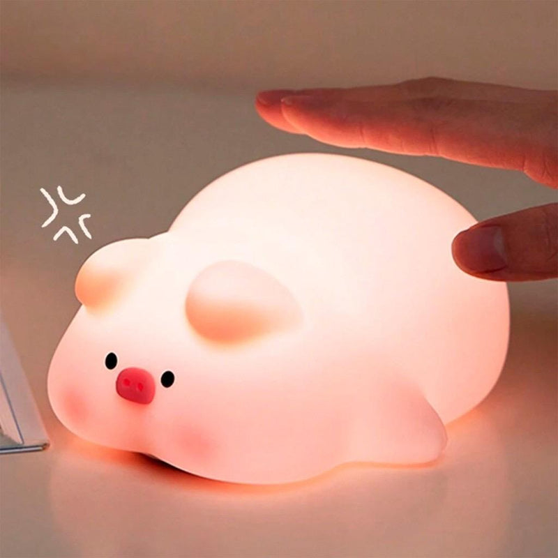 Luminária de Silicone Tema Bichinhos LED