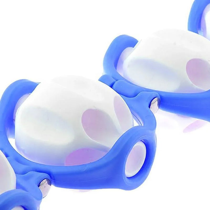 Corda Cinta Massageadora 6 Rolos Pernas Cordas Pescoço Barriga