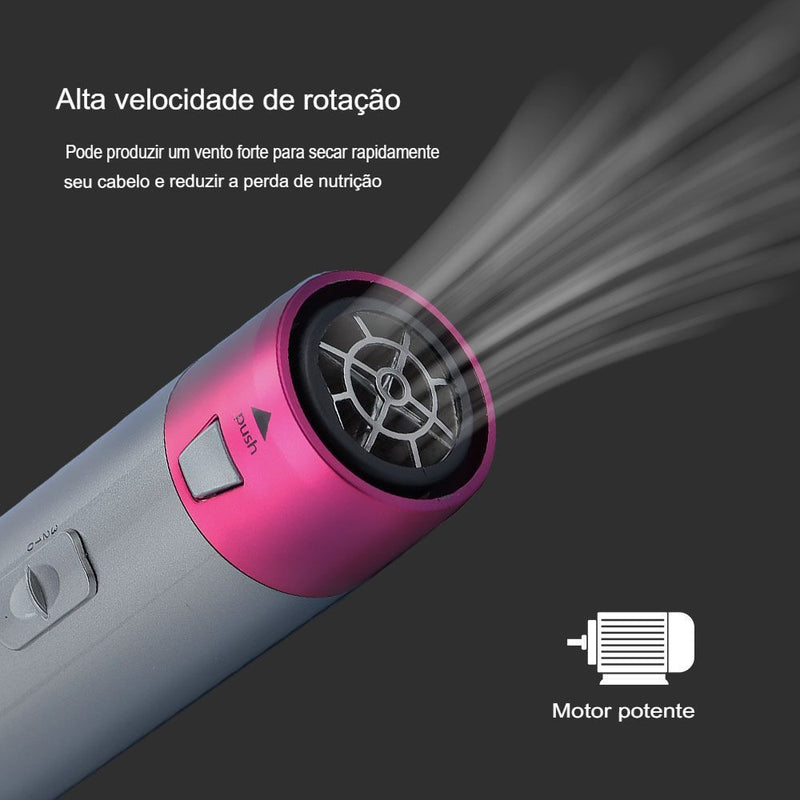Secador Alisador e Modelador Versátil 5 em 1 Airflow