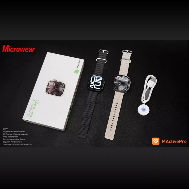 Smartwatch Microwear U3W Ultra 49mm Série 10 1GB