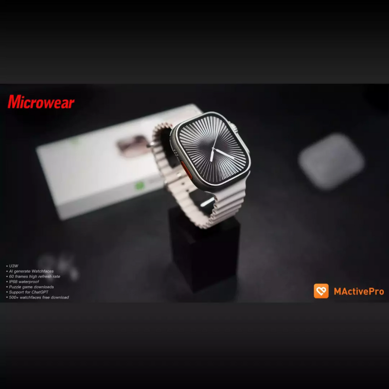 Smartwatch Microwear U3W Ultra 49mm Série 10 1GB