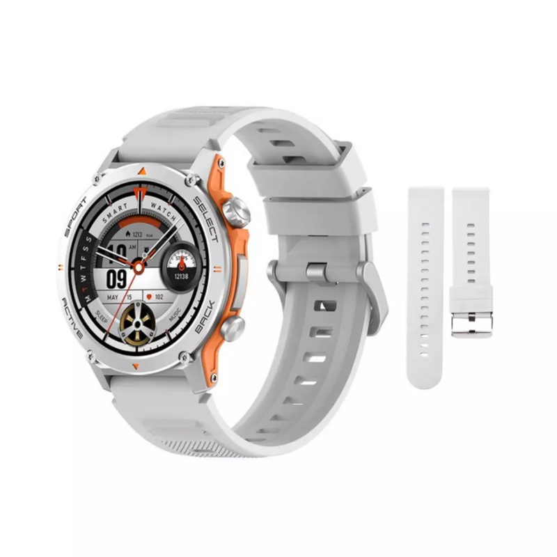 Smartwatch Peje ZW13 – Tela AMOLED Pulseira Extra
