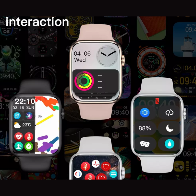Smartwatch W59 Mini Série 9 41mm com Dynamic Island