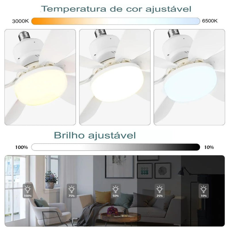 Ventilador de Teto Super Silencioso